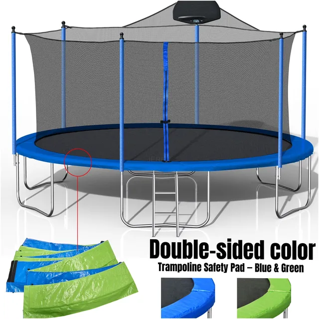 Jump Mat 14ft blue green
