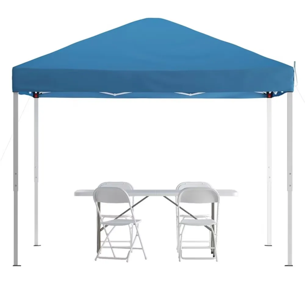 Canopy 10' folding blue