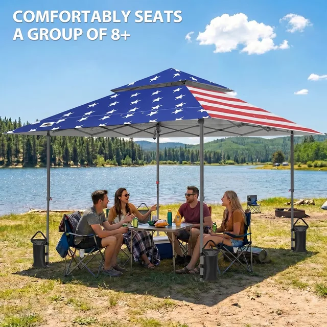 Canopy Tent 13 ft folding orange
