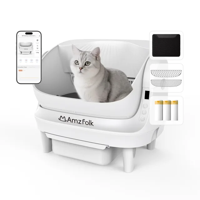 Litter Box white 1-15kg 2 pairs