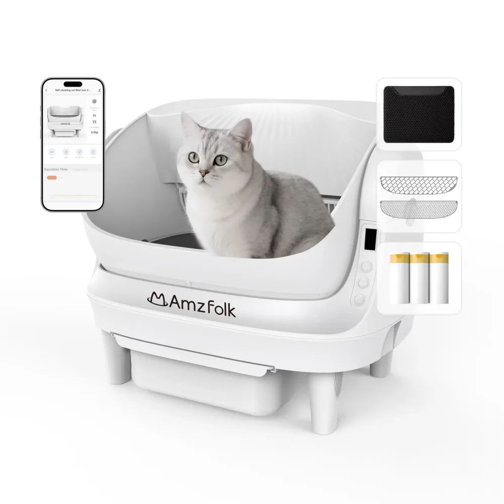 Litter Box white 1-15kg 2 pairs