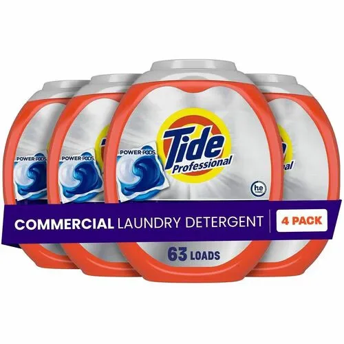 Laundry Detergent 8 packs 4 packs orange