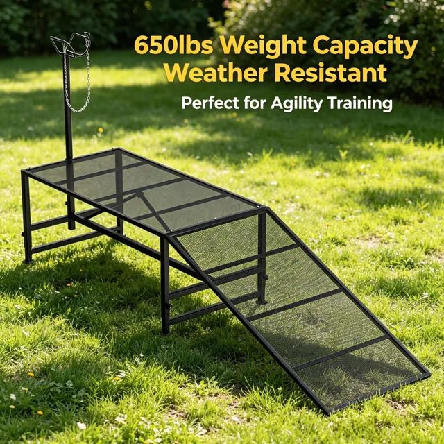 Stand 650 lbs adjustable black