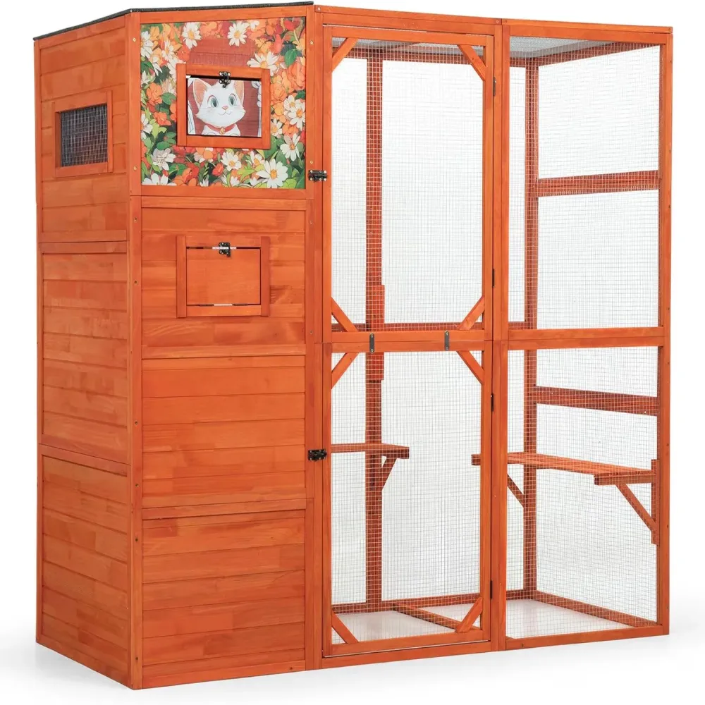 Crates & Gates 70" weatherproof orange
