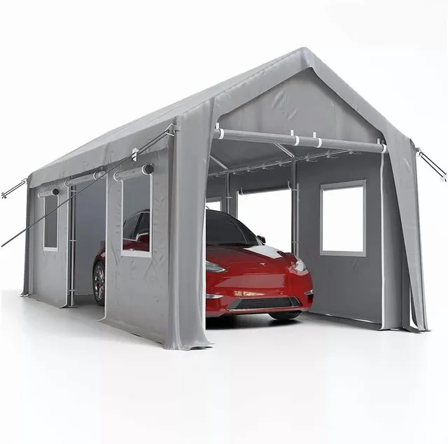 Canopy portable waterproof grey