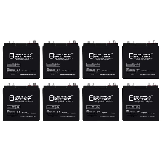 Battery 6v 8 pack