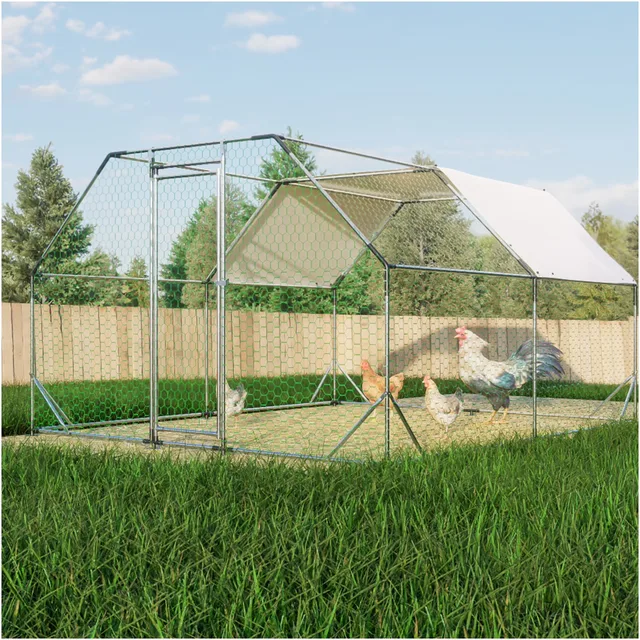 Chicken Coop waterproof 6.36ft 10 ft