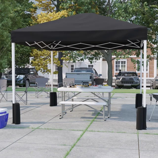 Canopy Tent 10' black 118"