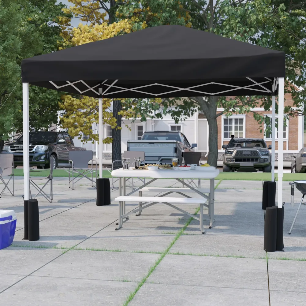 Canopy Tent 10' black 118"