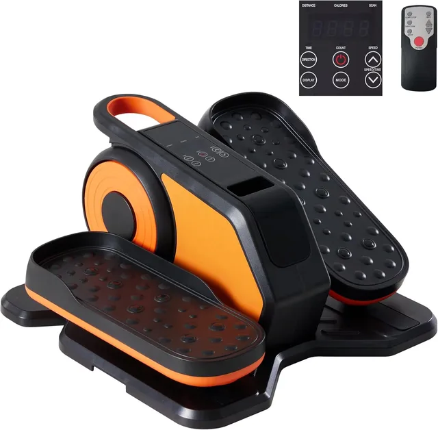 Elliptical Machine portable adjustable orange