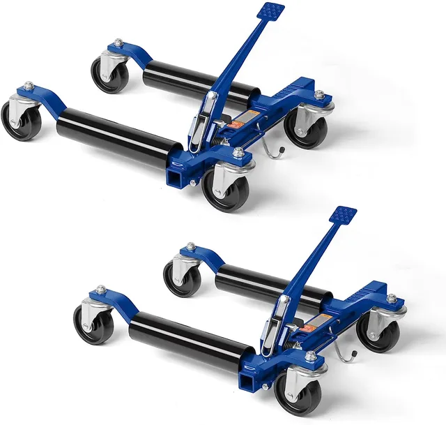 Wheel Dolly 1500 lb red blue