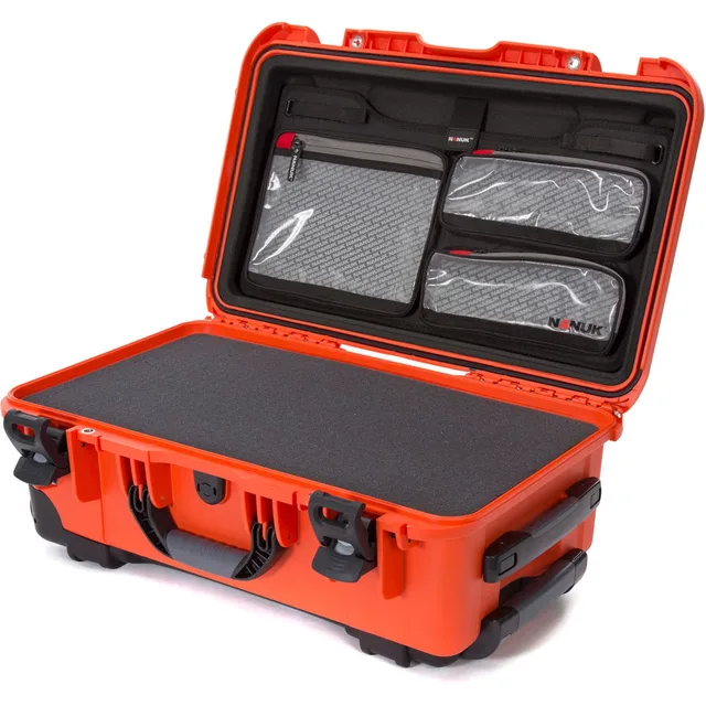 Organizer waterproof orange telescoping