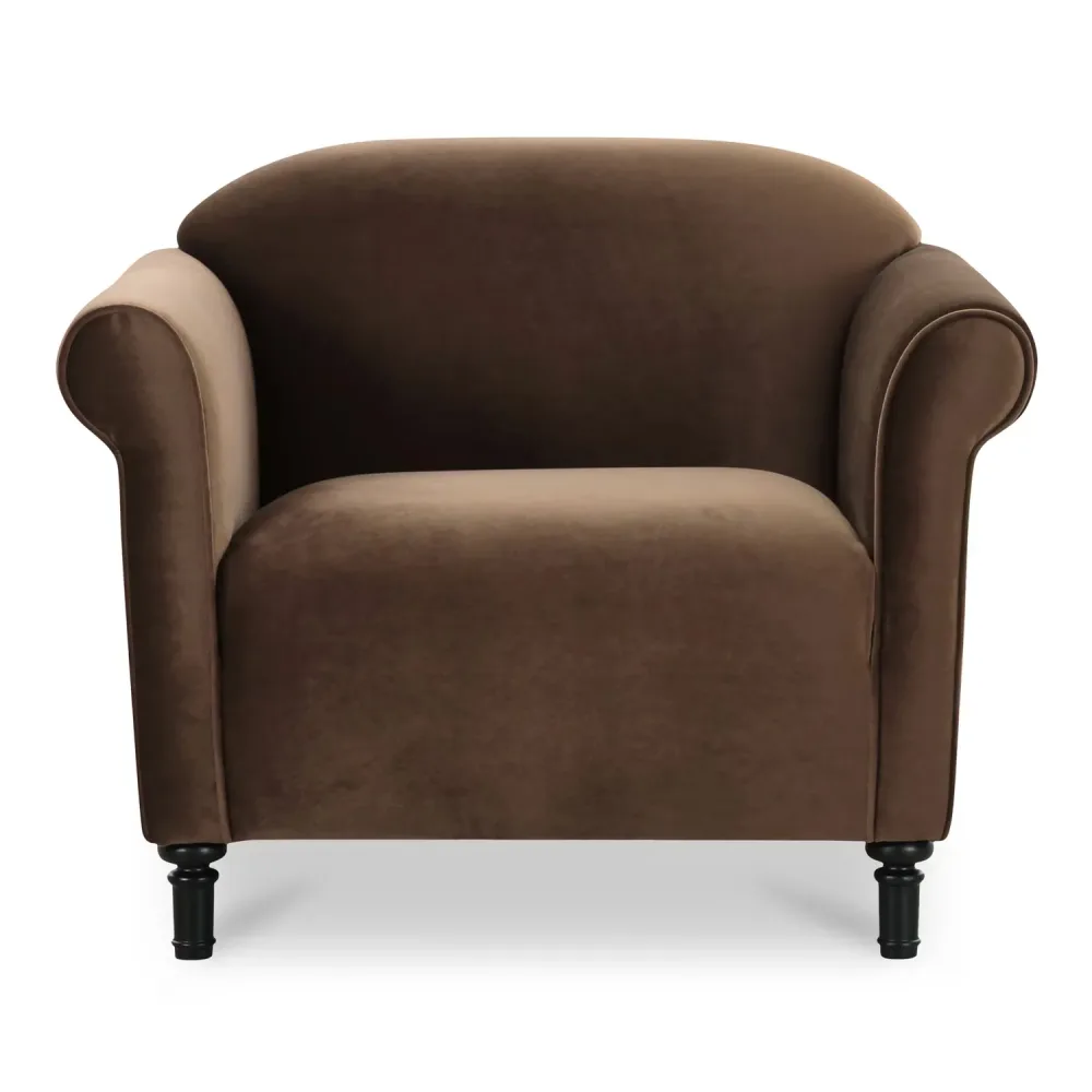 Accent Chair brown 31" 38"