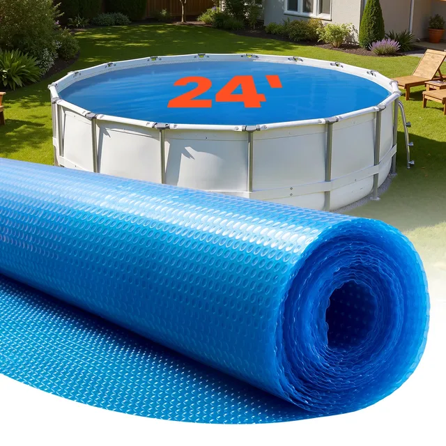 Pool Cover 24 ft blue 24ft