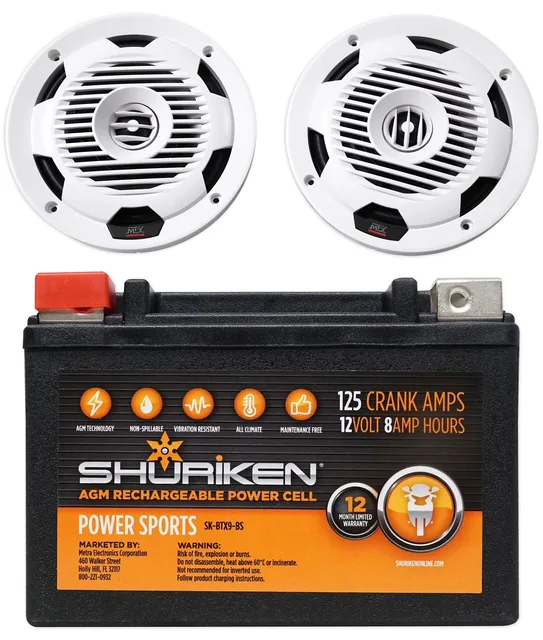 Audio 7.7" 300w white