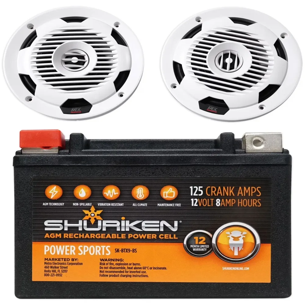 Audio 7.7" 300w white