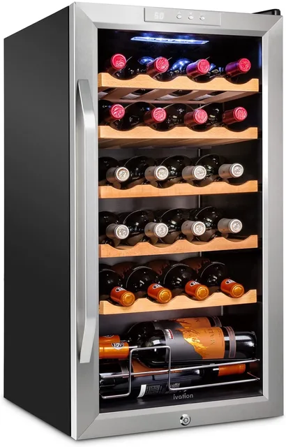 Wine Cooler 3 in 30.3 in led