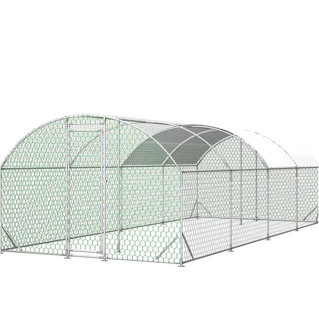 Chicken Coop waterproof silver 9 w