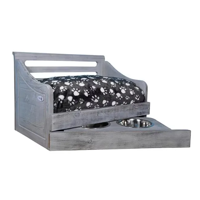 Pet Bed gray 32 oz 65 lbs