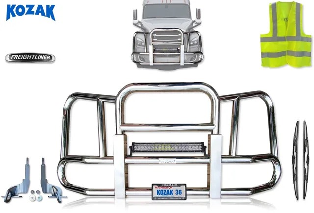 Bumper Guard 92" silver 22"