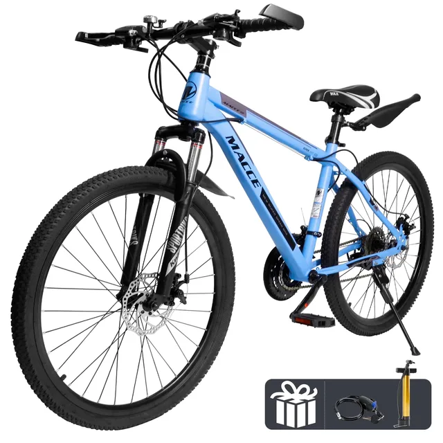 Mountain Bike 26 inch silver blue
