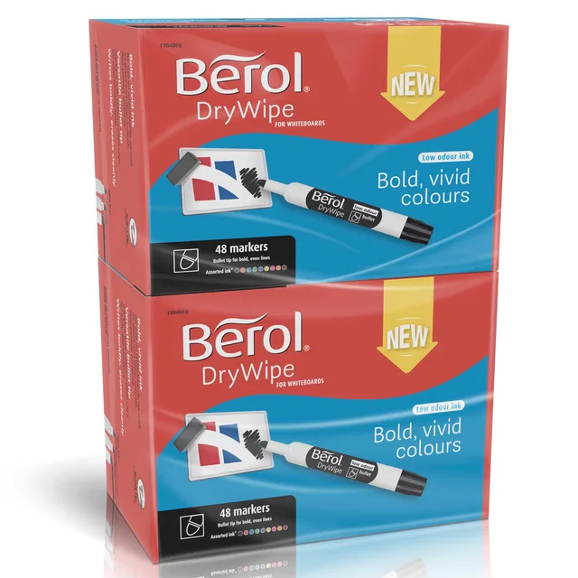 Marker black blue green