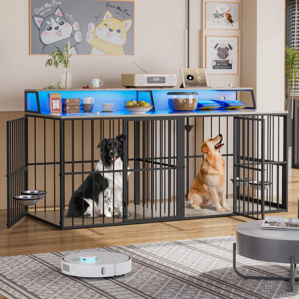 Dog Crate 71.5" led 28.7"