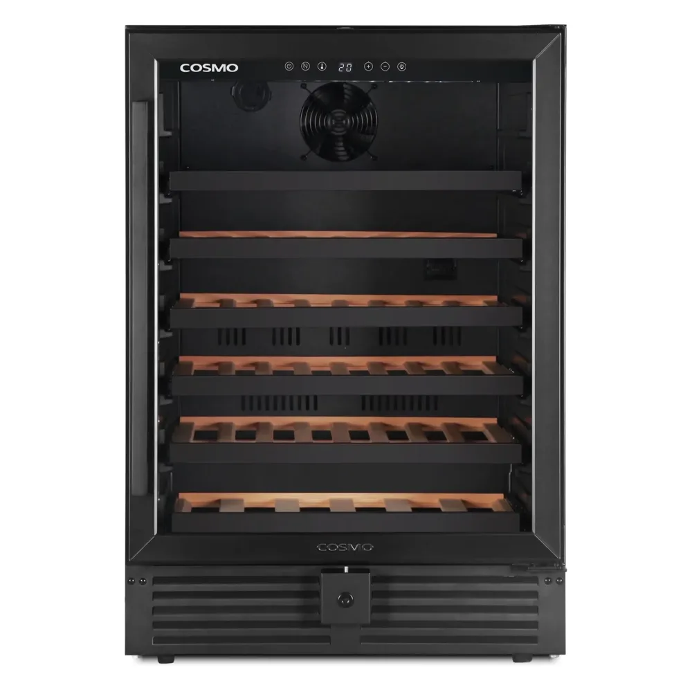 Wine Cooler 24 in led black