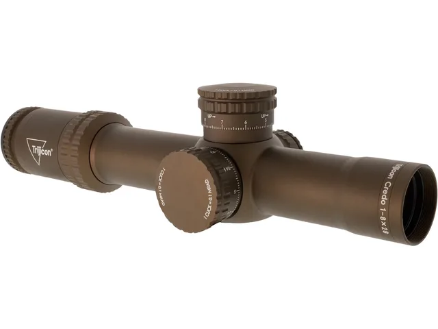 Rifle Scope 28mm brown 34mm