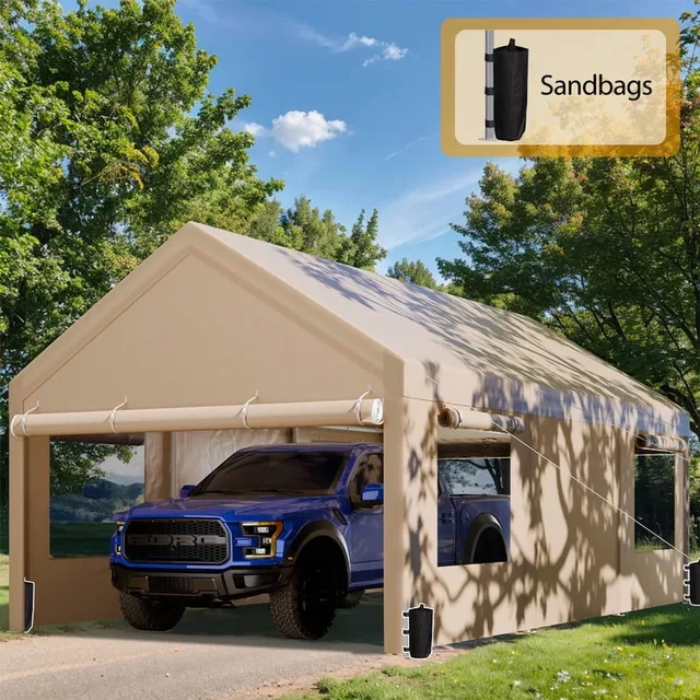 Carport Portable 20 ft 10' 20'