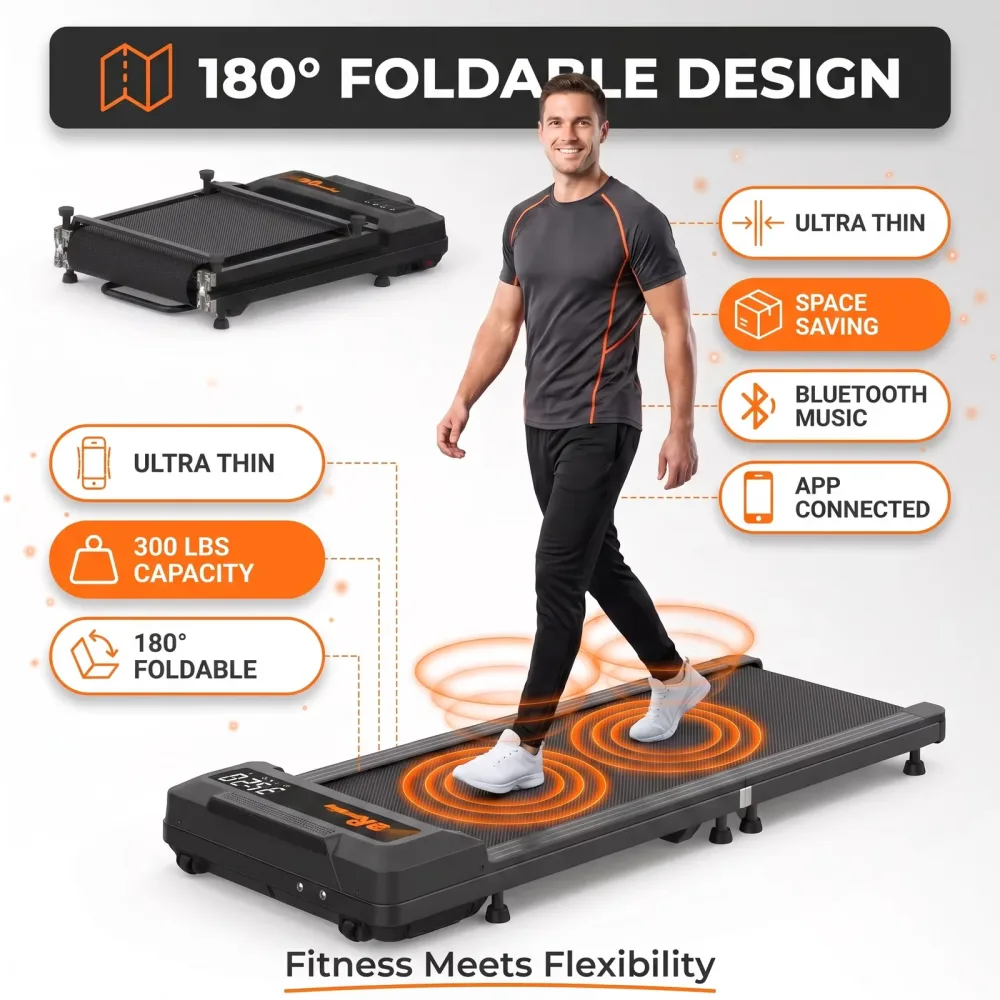 Under Desk 2.5hp 300lbs foldable