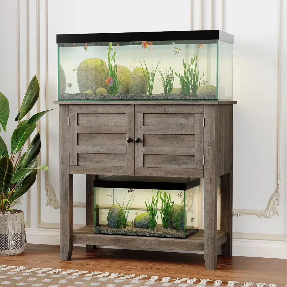 Fish Tank gray 35 gallon 20 gallon