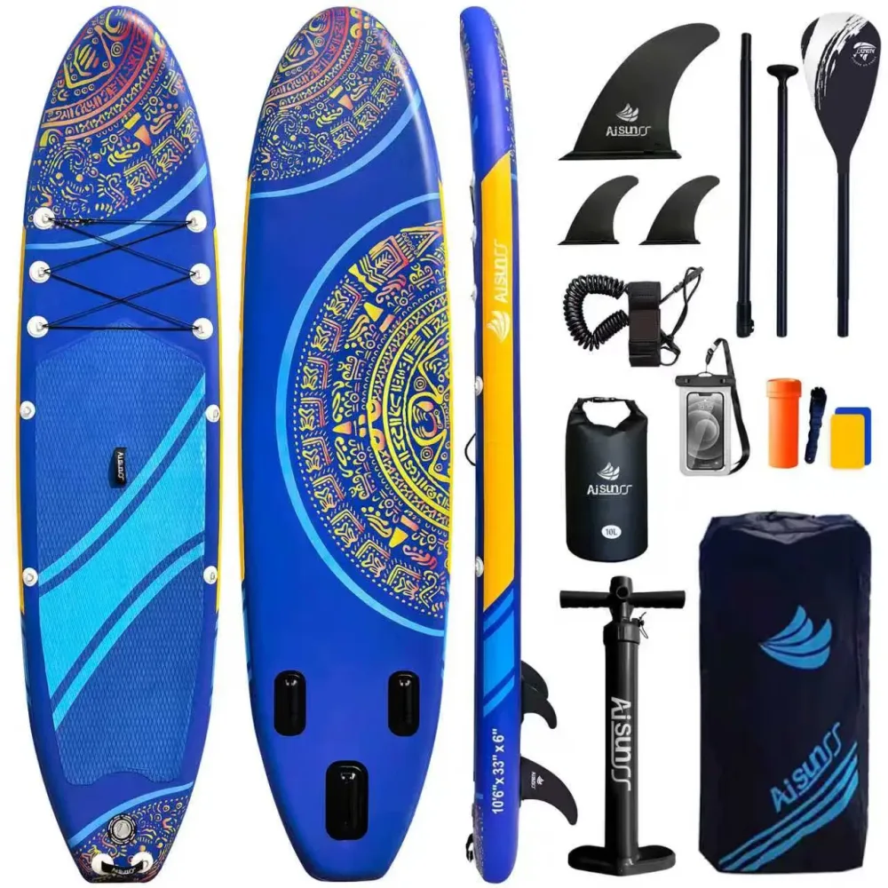 Inflatable Stand blue 33 inches 6 inches