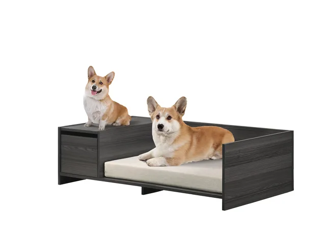 Pet Bed 47" gray 33.3"