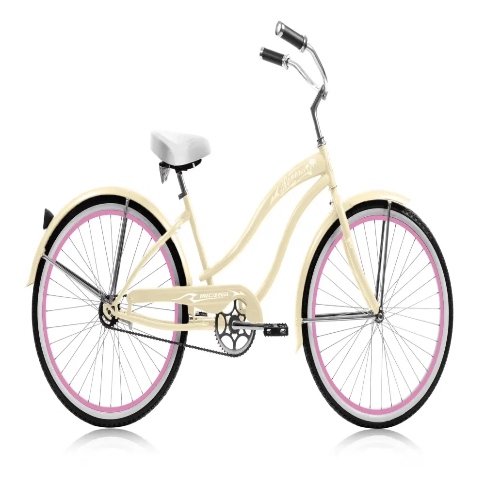 Bicycle Bike 26 in white 8"