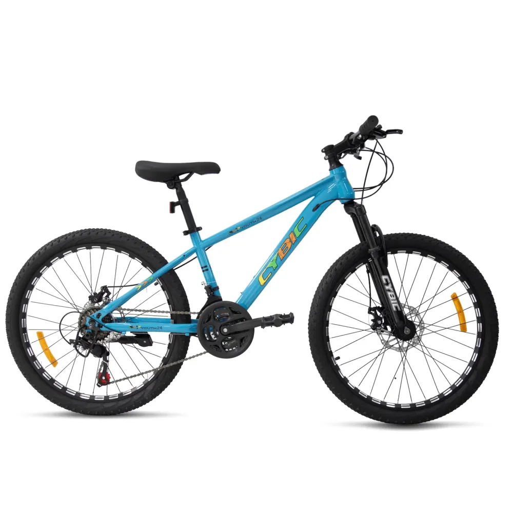 Mountain Bike 24 inch blue 140-165 cm