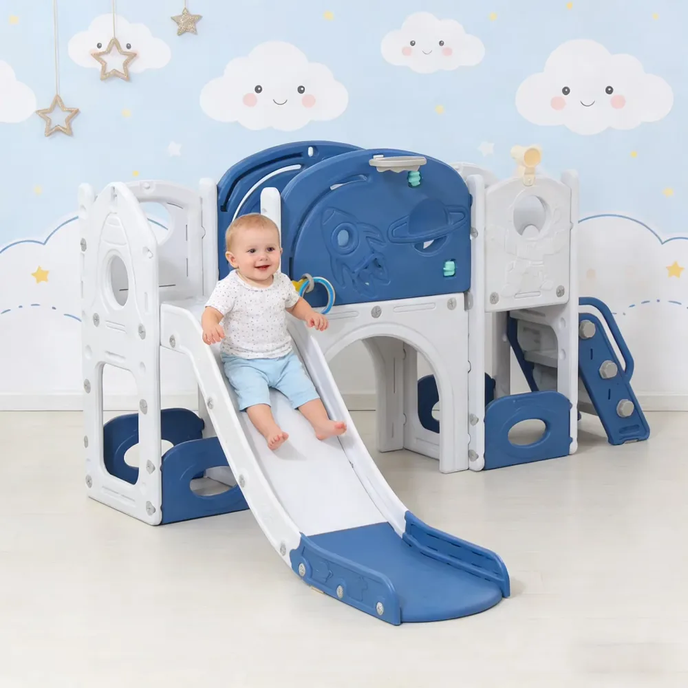 Backyard Play 12 in blue gray