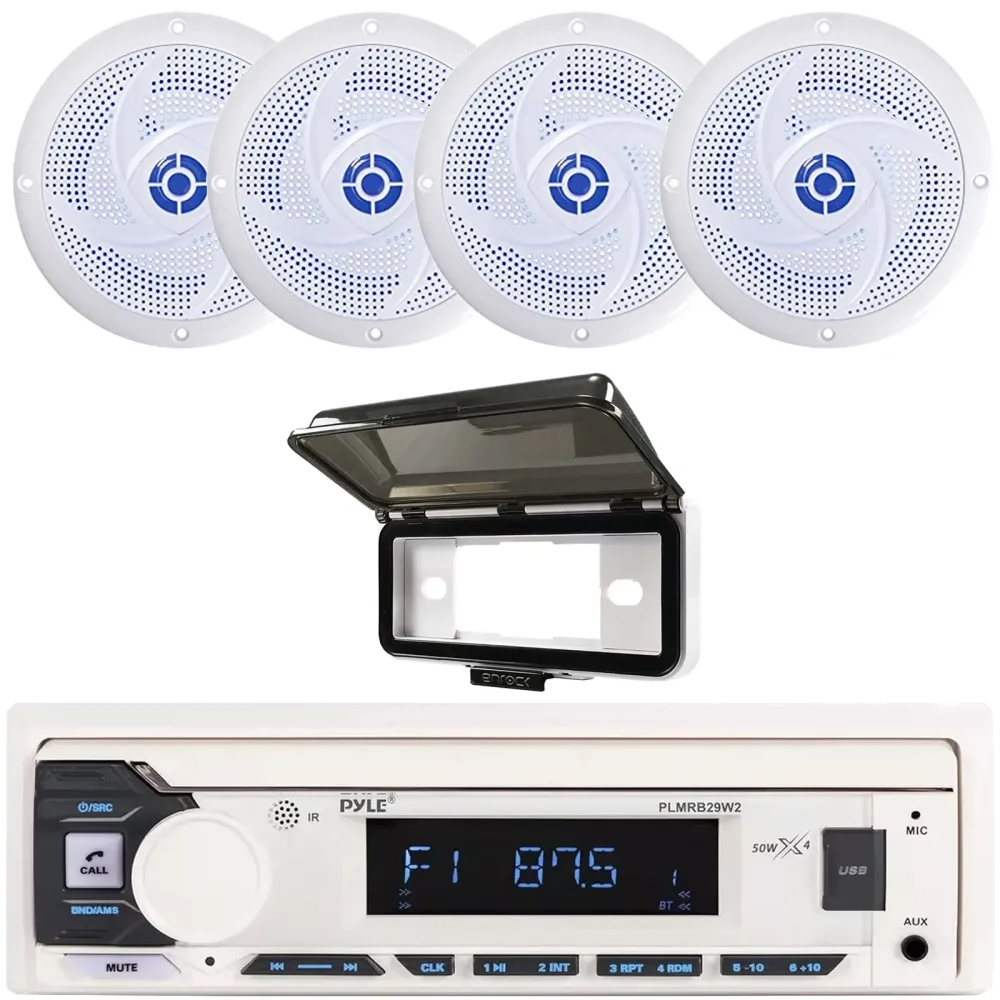 In-dash Stereo 5.25" 180w bluetooth