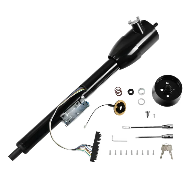 Steering Column 28" black 2"
