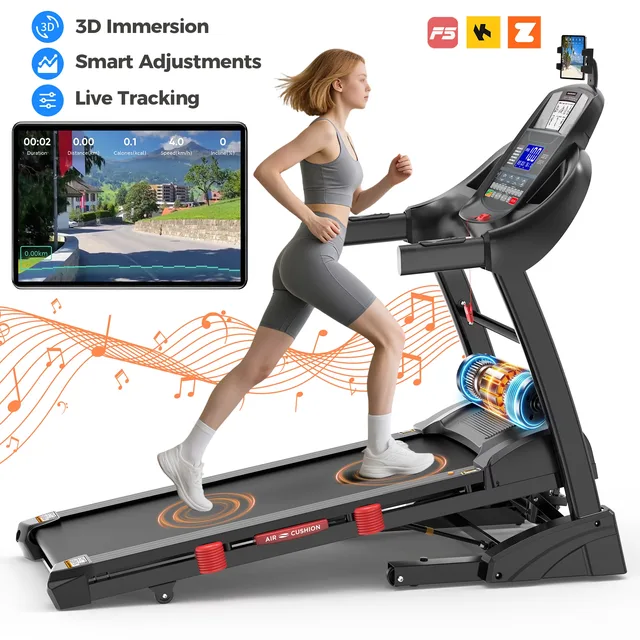 Treadmill 4.5hp 300 lb folding