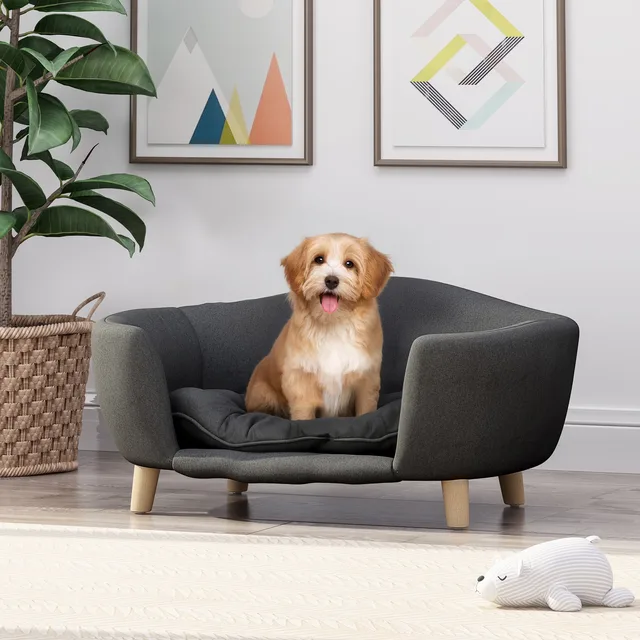 Dog Bed gray 25 lbs 30.71"