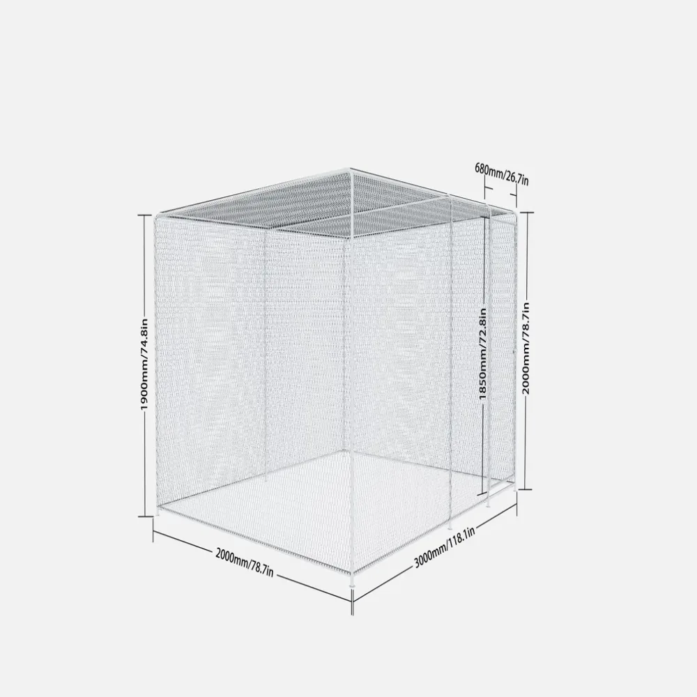 Chicken Coop 5ft locking heavy-duty