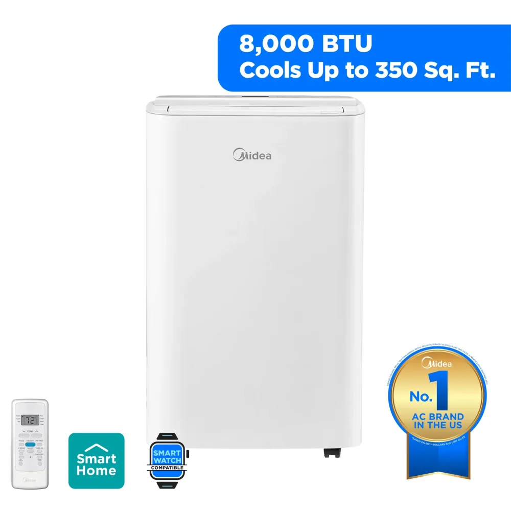 Air Conditioner portable white 19.05-63.86 inches
