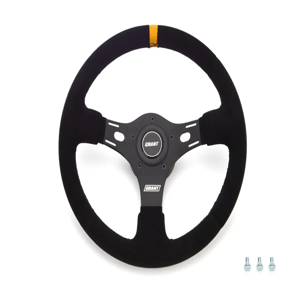 Steering Wheel 13in yellow 12.625 in