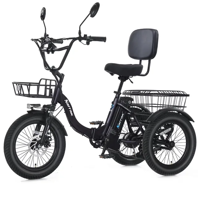 Electric Bicycle 1100w folding black