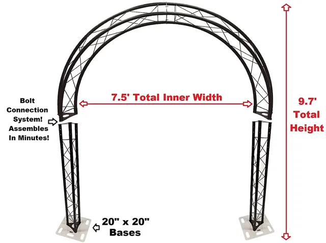 Canopies & Utility 9.7ft portable black