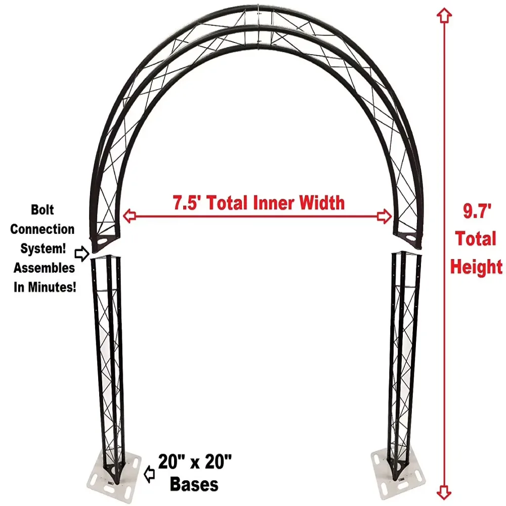 Canopies & Utility 9.7ft portable black