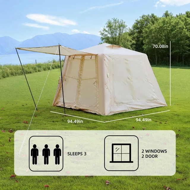 Camping Tent waterproof portable 2-3 people