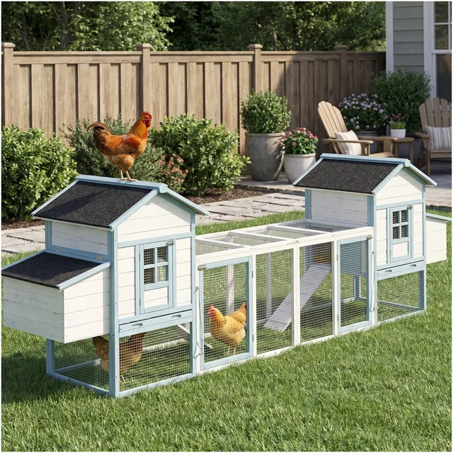 Bird Care blue white tan
