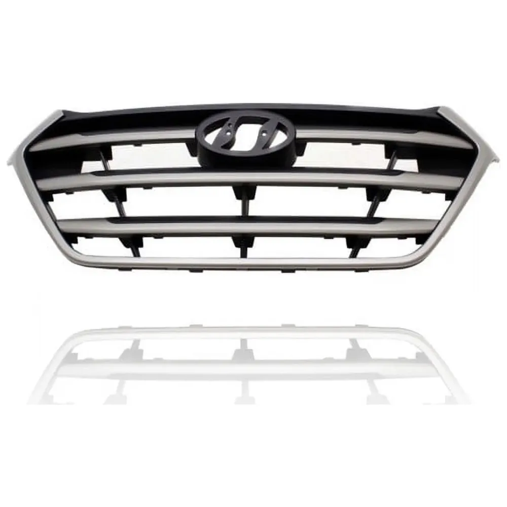 Grille silver black 6.69"